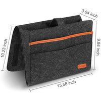 Felt Bedside Sofa Arm Rest Tidy Storage Organizer Holder Chair Couch Hanging Bag